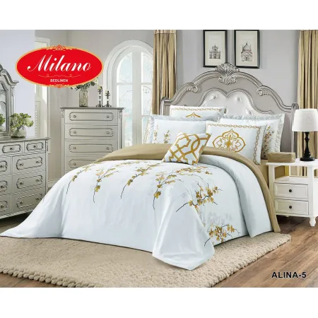 Milanobedlinen Comforter Alina Printed King 9pcs Set